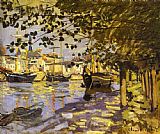 Famous Seine Paintings - The Seine at Rouen I